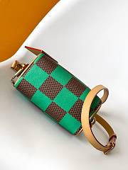 LV Speedy 18 Bandoulière Damier Pop Green N40534 18x12x10cm - 5