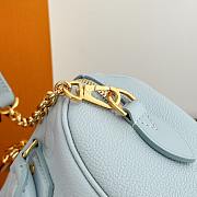 LV Speedy Bandoulière 20 Light Blue M46484 20.5x13.5x12cm - 6