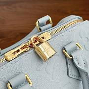 LV Speedy Bandoulière 20 Light Blue M46484 20.5x13.5x12cm - 3