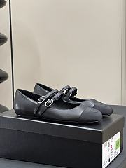 CC Mary Janes Shoes Lambskin & Grosgrain Black - 2