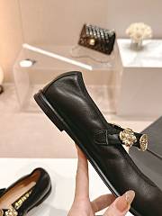 CC Mary Janes Lambskin Black 10mm  - 3