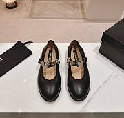 CC Mary Janes Lambskin Black 10mm  - 1