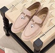 Loro Piana Summer Charms Walk Moccasin Light Pink - 1