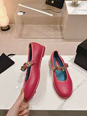 CC Mary Janes Lambskin Pink 10mm - 5