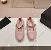 CC Mary Janes Lambskin Light Pink 10mm - 1