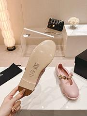 CC Mary Janes Lambskin Light Pink 10mm - 3