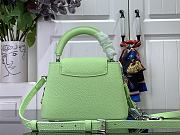 LV Capucines Mini Spring Green M24683 21x14x8cm - 6