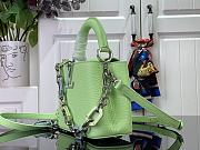 LV Capucines Mini Spring Green M24683 21x14x8cm - 4