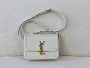 YSL Solferino Small In Box Saint Laurent Leather White Size 19×13×5 cm - 1