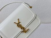 YSL Solferino Small In Box Saint Laurent Leather White Size 19×13×5 cm - 6