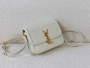 YSL Solferino Small In Box Saint Laurent Leather White Size 19×13×5 cm - 3