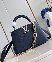 LV Capucines BB Navy M25211 27x18x9cm - 1