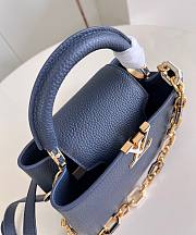 LV Capucines BB Navy M25211 27x18x9cm - 3