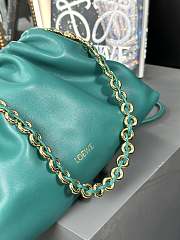 Loewe Medium Flamenco Purse In Mellow Nappa Lambskin Emerald Green 30x20x10.5cm - 2