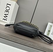 Loewe Mini Flamenco Purse Bag In Mellow Nappa Lambskin Black 23x17x5.5cm - 2