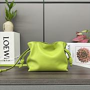 Loewe Mini Flamenco Clutch In Nappa Calfskin Meadow Green 23.9x18x9cm - 1