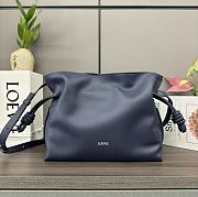 Loewe Medium Flamenco Clutch In Nappa Calfskin Abyss Blue 30x24.5x10.5cm  - 1