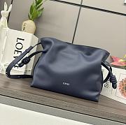 Loewe Medium Flamenco Clutch In Nappa Calfskin Abyss Blue 30x24.5x10.5cm  - 2