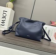 Loewe Mini Flamenco Clutch In Nappa Calfskin Abyss Blue 23.9x18x9cm - 5