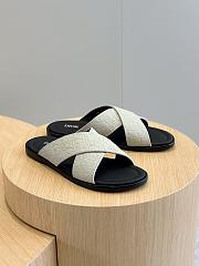 Dior Alias Sandal White Dior Gravity Leather - 6