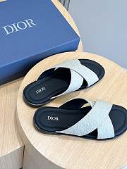 Dior Alias Sandal White Dior Gravity Leather - 4