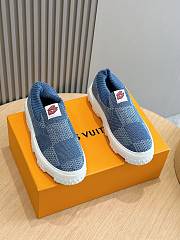 LV Space Lander Slip On Blue 1ACVPW - 4