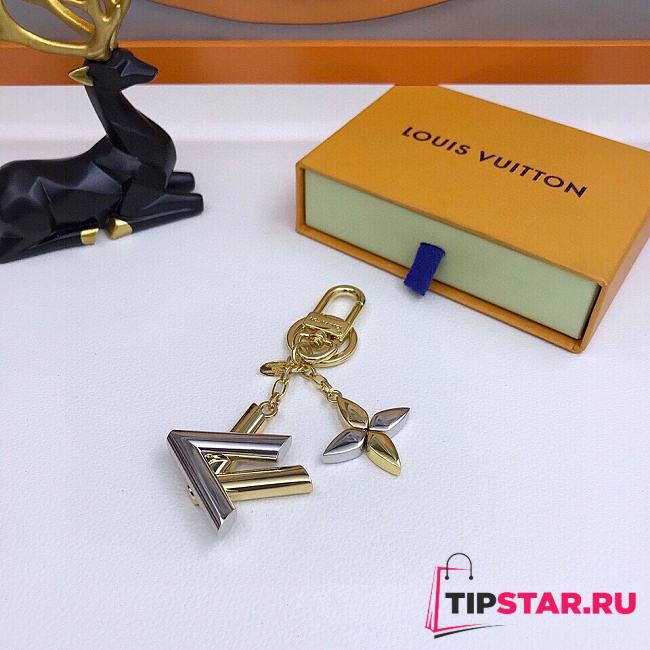 LV Twist Bag Charm Keychain Keyring - 1