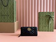 Gucci GG Marmont Zip Around Wallet 19cm - 1