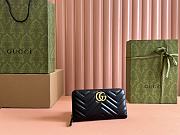 Gucci GG Marmont Zip Around Wallet 19cm - 5