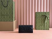 Gucci GG Marmont Continental Wallet Black 19cm - 2