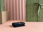 Gucci GG Marmont Card Case Wallet Black - 4