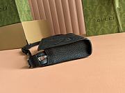 Gucci Jumbo GG Mini Bag Black 22x15x4.5cm - 3