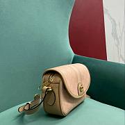 Gucci Ophidia GG Mini Shoulder Bag Dusty Pink 19x13x5cm - 2