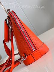 LV Alma Backpack Epi Leather Orange M25104 15x20x10cm - 2