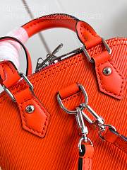 LV Alma Backpack Epi Leather Orange M25104 15x20x10cm - 5