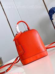 LV Alma Backpack Epi Leather Orange M25104 15x20x10cm - 6