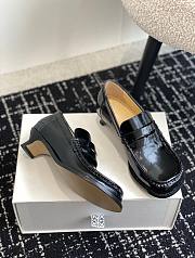 Loewe Campo Loafer In Calfskin Black 4cm - 1