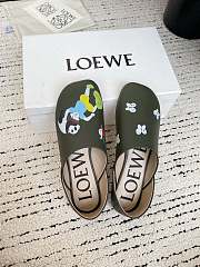 Loewe - X Suna Fujita Slippers Toy Print Leather - 6