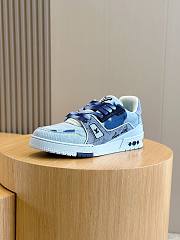 LV Trainer Sports Shoes Blue 1ACVNE - 5