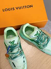 LV Trainer Sports Shoes Green 1ACVNT - 5