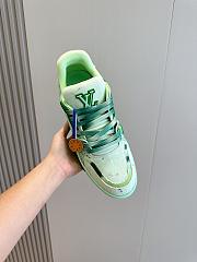 LV Trainer Sports Shoes Green 1ACVNT - 6