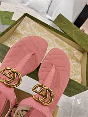 Gucci Women's Double G Sandal Pink - 3