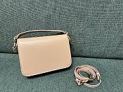 VLTN Garavani Locò Calfskin Shoulder Bag Rose 22x16x7cm - 4