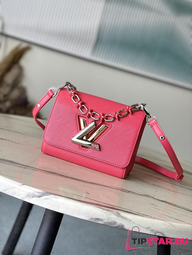 LV Twist PM Epi Leather Pink Sky M24042 19x15x9cm - 1