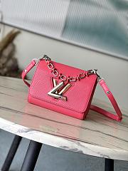 LV Twist PM Epi Leather Pink Sky M24042 19x15x9cm - 3