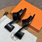 Hermes Helia 60 Sandal Black 6cm - 2