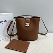 Celine Medium Louise Bag In Smooth Calfskin Tan 23.5x24x16cm - 1