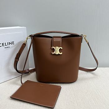 Celine Medium Louise Bag In Smooth Calfskin Tan 23.5x24x16cm