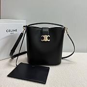 Celine Medium Louise Bag In Smooth Calfskin Black 23.5x24x16cm - 1