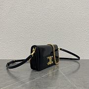 Celine Multipochette In Patent Calfskin Black 20.5x11x4cm - 4